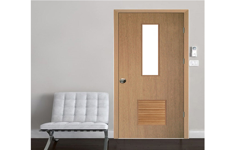 Cửa Composite 1 Cánh Đơn-PVC 003