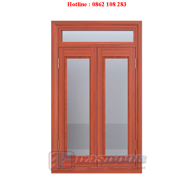 Cửa Sổ Thép Vân Gỗ 2 Cánh ACS2K-K