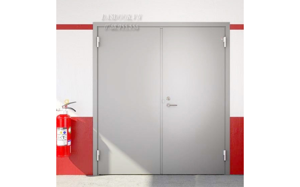 Cửa Thép Chống Cháy Hai Cánh CC70-02