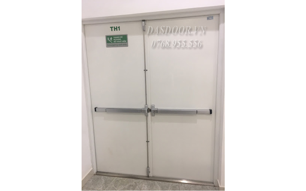 Cửa Thép Chống Cháy Hai Cánh CC120-02