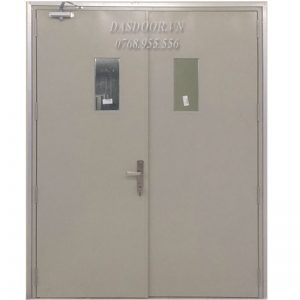 Cửa Thép Chống Cháy Hai Cánh CC90-02