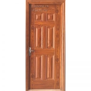 Cửa Thép Vân Gỗ Cánh Đơn - A108
