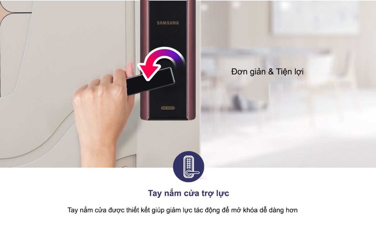 Khóa cửa điện tử Samsung SHP-DH537MC
