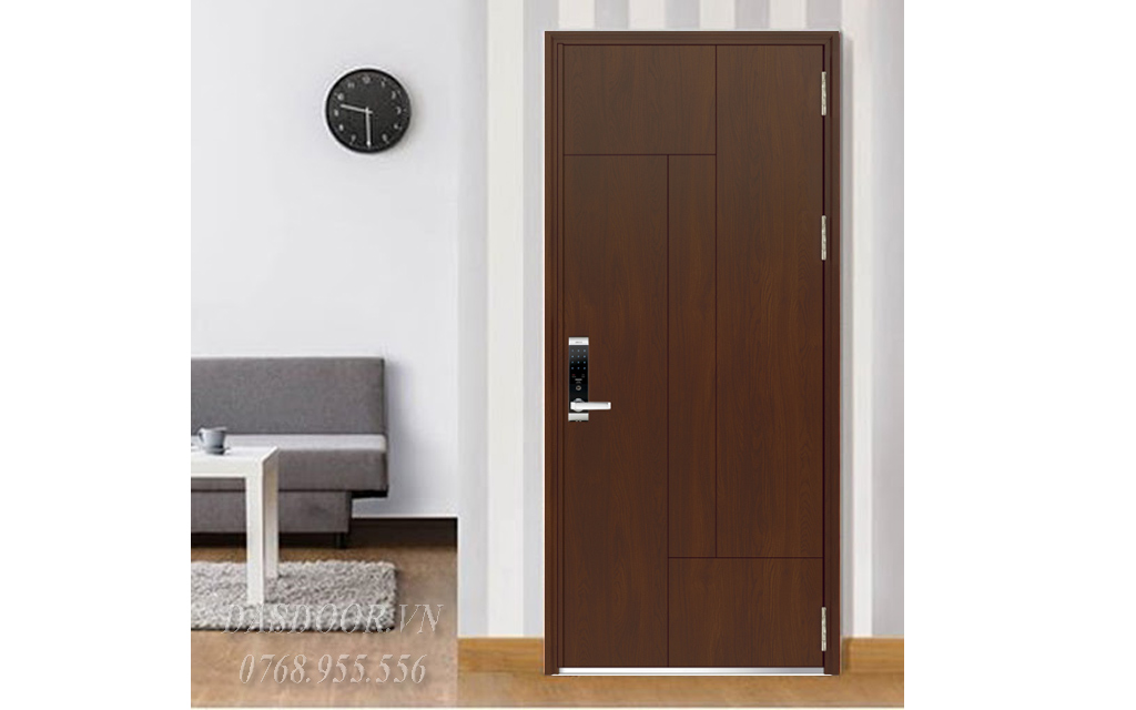 Mẫu Cửa Thép Vân Gỗ Thịnh Hành Nhất Hiện Nay
