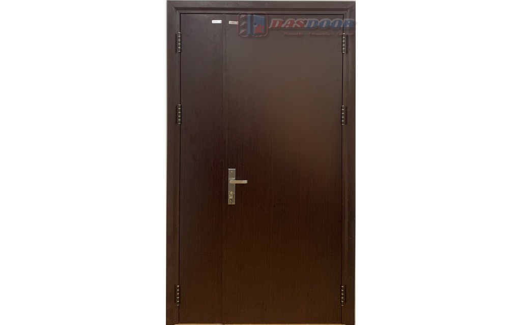 Mẫu Cửa Thép Vân Gỗ Dùng Cho Chung Cư