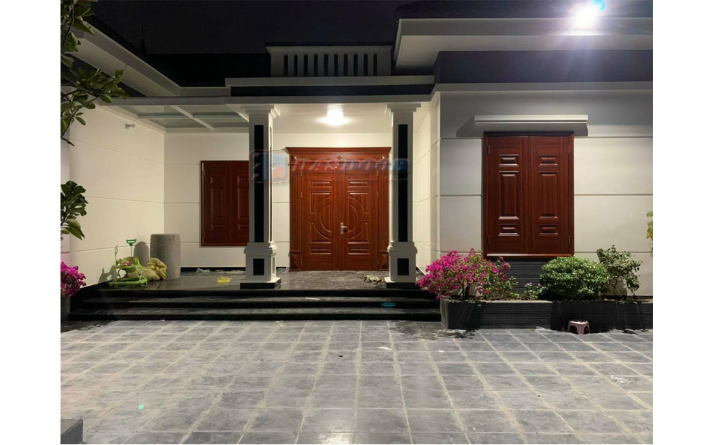 Vị Trí Lắp Đặt Cửa Thép Vân Gỗ Phù Hợp Nhất