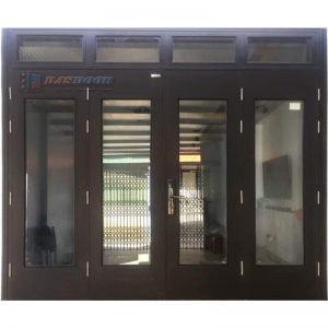 Cửa Thép Vân Gỗ Bốn Cánh Cân A44-K