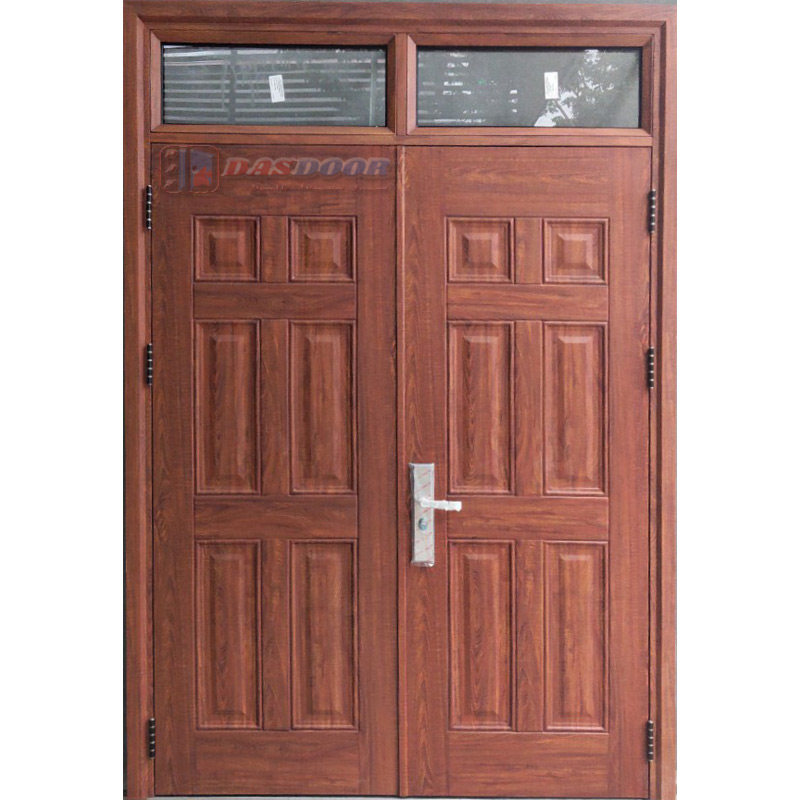 Địa Chỉ Bán Cửa Thép Vân Gỗ 2 Cánh Tại Hà Nội