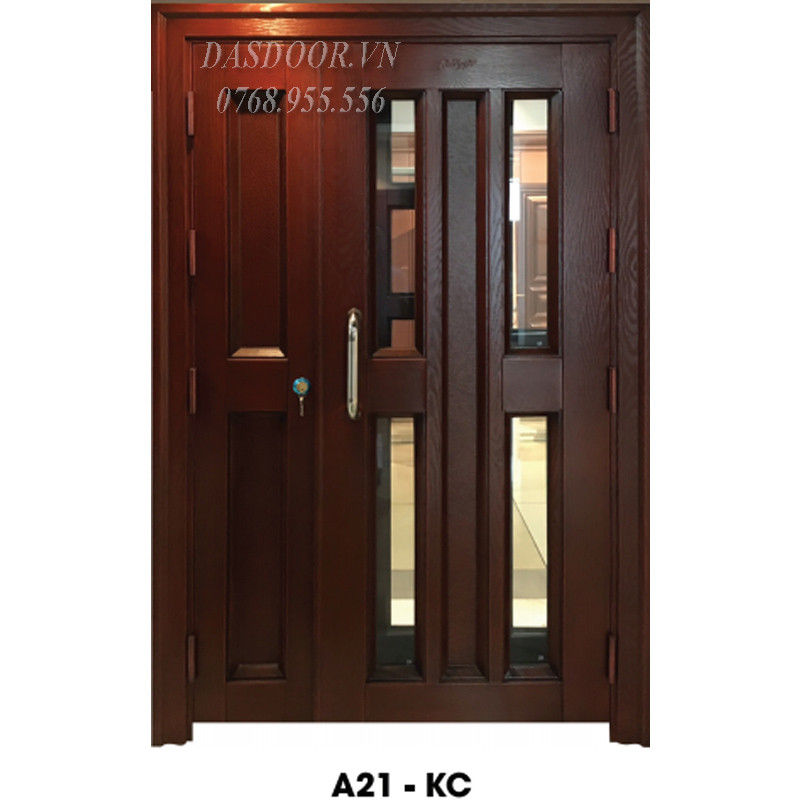 Địa Chỉ Bán Cửa Thép Vân Gỗ 2 Cánh Tại Hà Nội