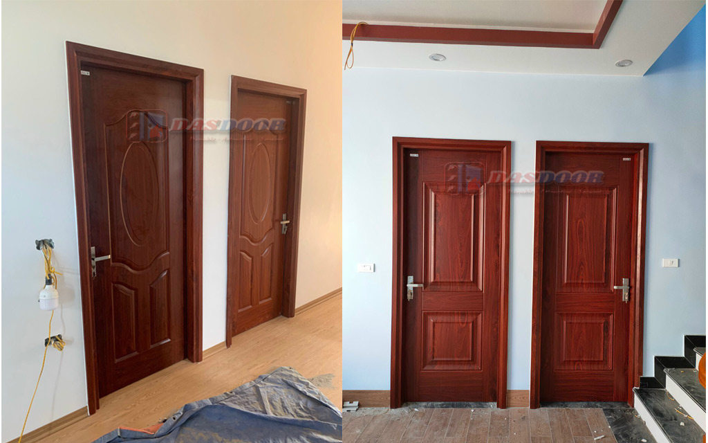 Địa Chỉ Bán Cửa Thép Vân Gỗ 1 Cánh Tại Hà Nội