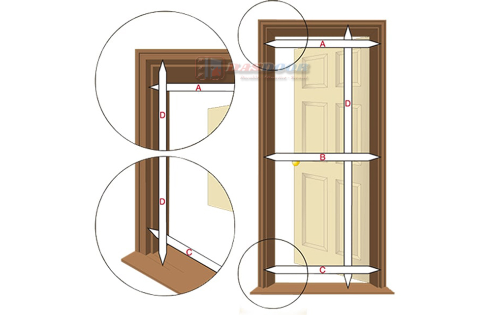 Cách Đo Khảo Sát Cửa Thép Vân Gỗ