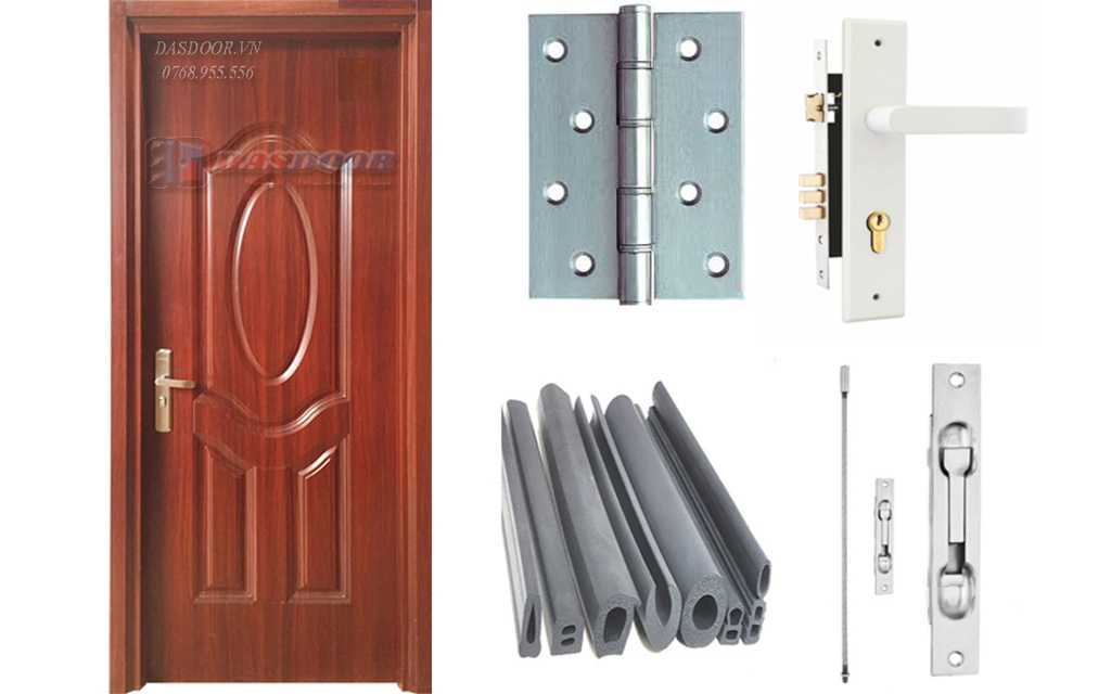 Phụ Kiện Cửa Thép Vân Gỗ Gồm Những Gì