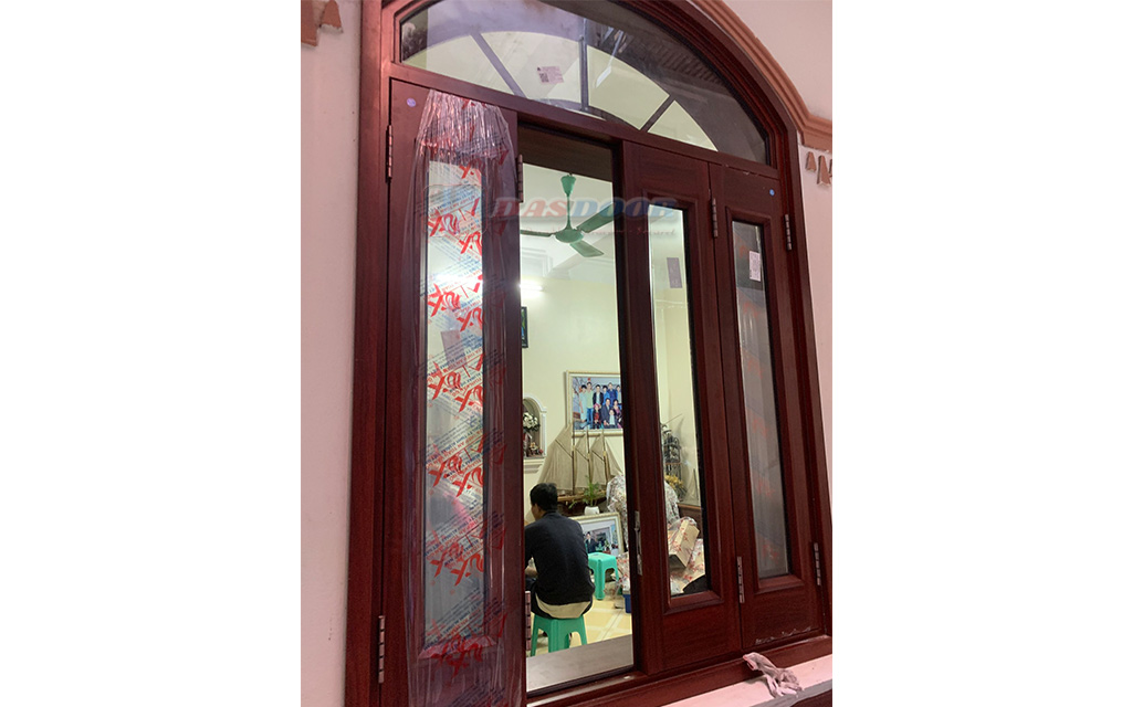 Lắp Đặt Cửa Thép Vân Gỗ Tại Ba Đình Hà Nội