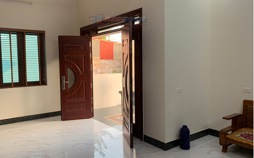 Lắp Đặt Cửa Thép Vân Gỗ Tại Sóc Sơn Hà Nội