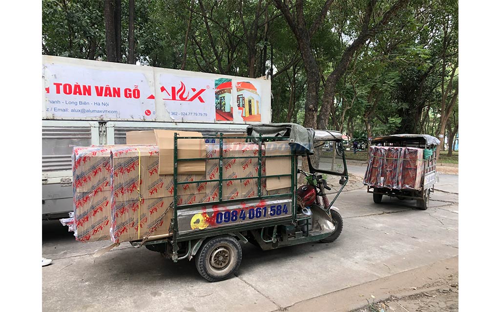 Lăp Đặt Cửa Thép Vân Gỗ Tại Thanh Liệt Thanh Trì Hà Nội