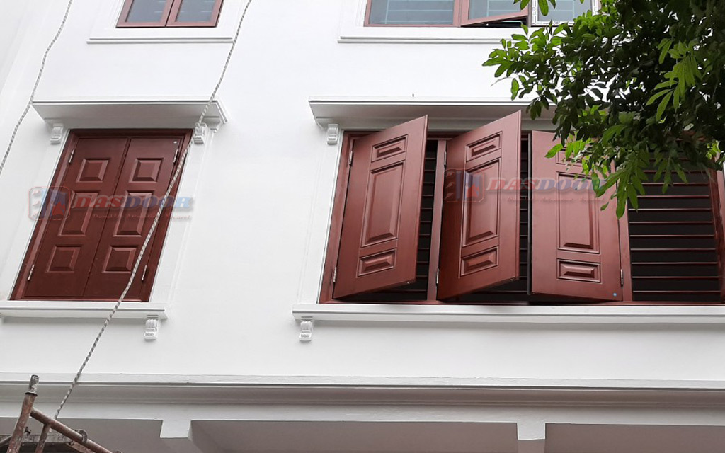 Cửa Sổ Thép Vân Gỗ 1 Cánh ACS1