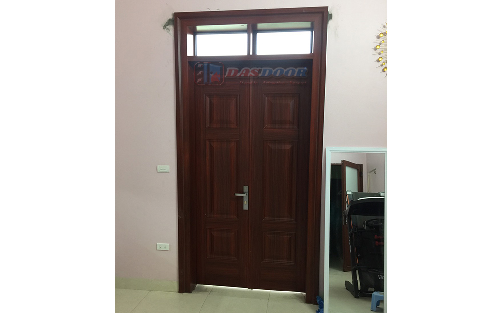 Lắp Đặt Cửa Thép Vân Gỗ Tại Thanh Oai Hà Nội