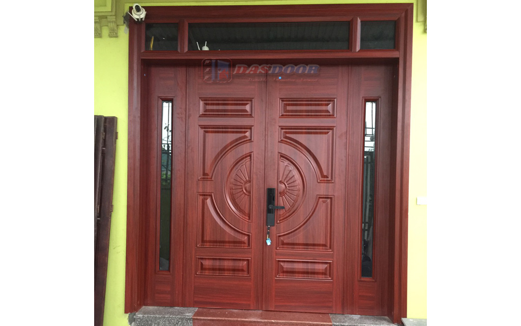 Lắp Đặt Cửa Thép Vân Gỗ Tại Thanh Oai Hà Nội