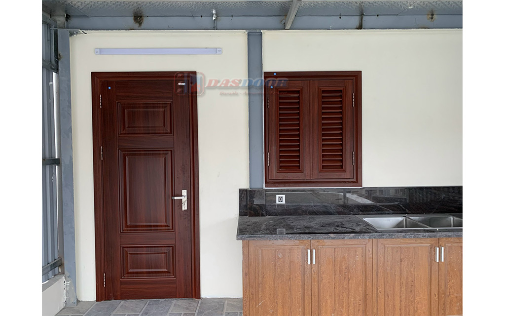 Lắp Đặt Cửa Thép Vân Gỗ Tại Hà Đông Hà Nội