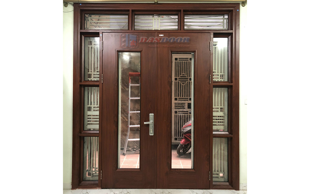 Lắp Đặt Cửa Thép Vân Gỗ Tại Hà Đông Hà Nội