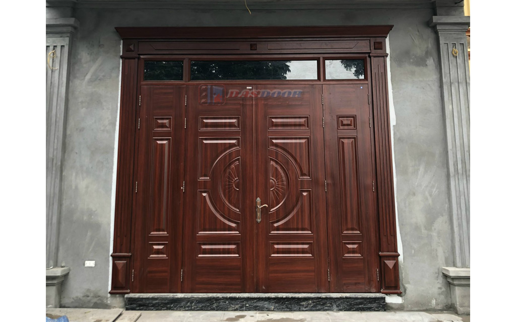 Lắp Đặt Cửa Thép Vân Gỗ Tại Ba Vì Hà Nội