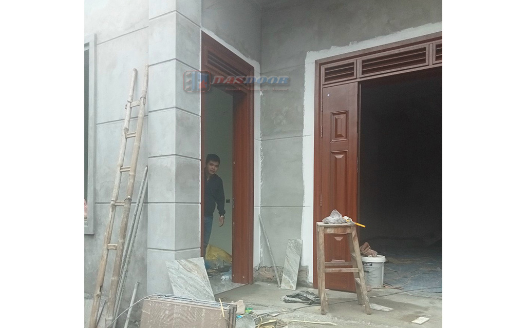 Lắp Đặt Cửa Thép Vân Gỗ Tại Chương Mỹ Hà Nội
