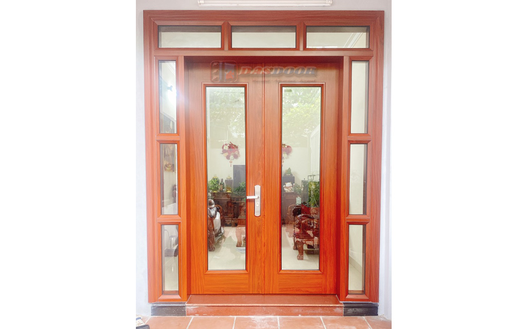 Lắp Đặt Cửa Thép Vân Gỗ Tại Sơn Tây Hà Nội