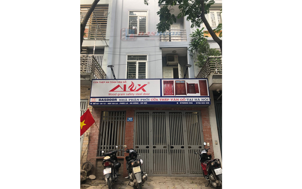 Dasdoor Phân Phối Cửa Thép Vân Gỗ Alux Tại Hà Nội