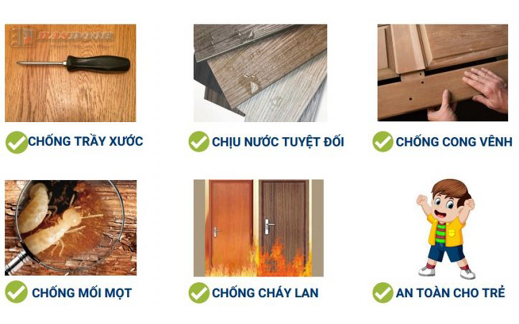 Ưu Điểm Cửa Nhựa Compossite
