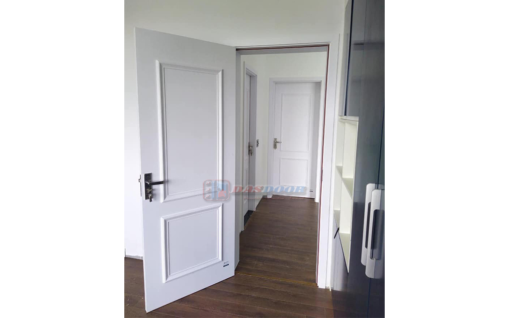 Cửa Gỗ Nhựa Composite Phào Chỉ Nổi