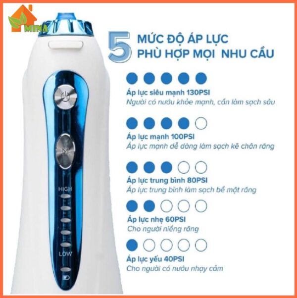 5 Chế Độ Làm Sạch HF-9P