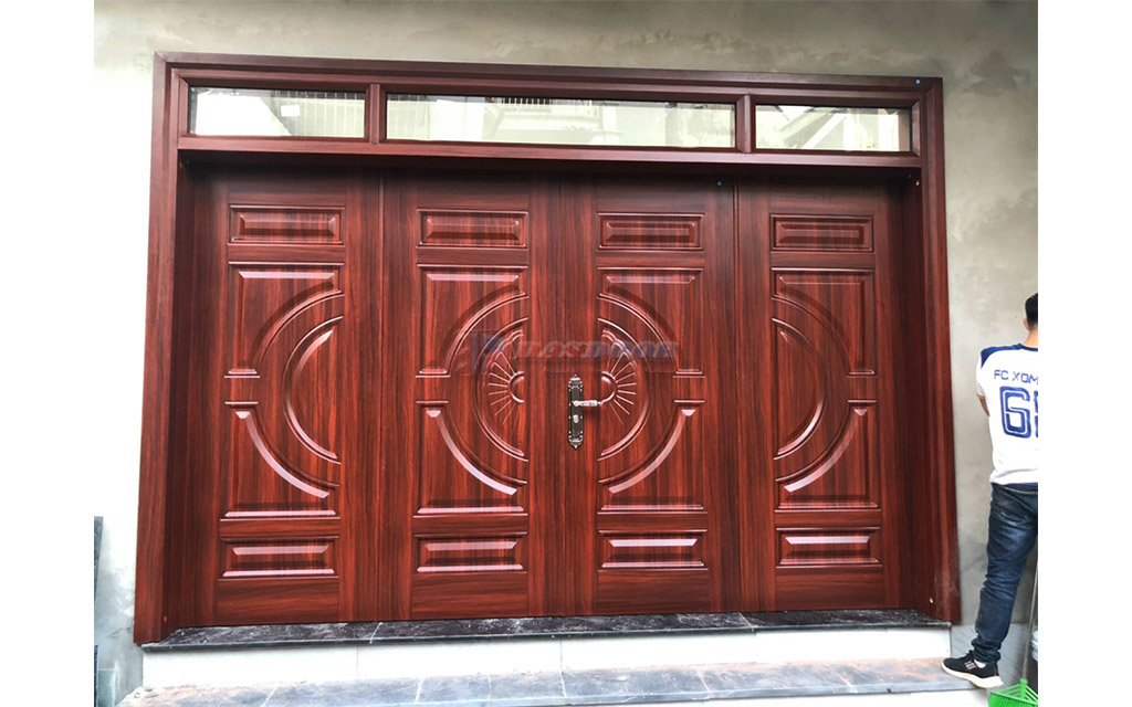 Cửa Thép Vân Gỗ Tại Huyện Củ Chi - Hồ Chí Minh