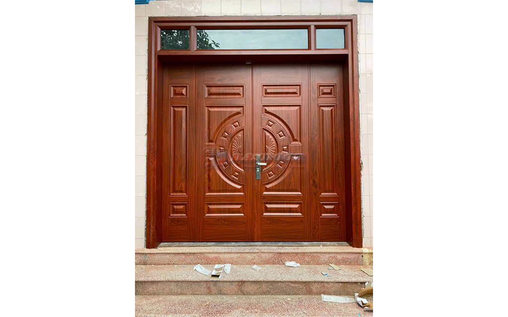 Cửa Thép Vân Gỗ Tại Huyện Nhà Bè - Hồ Chí Minh