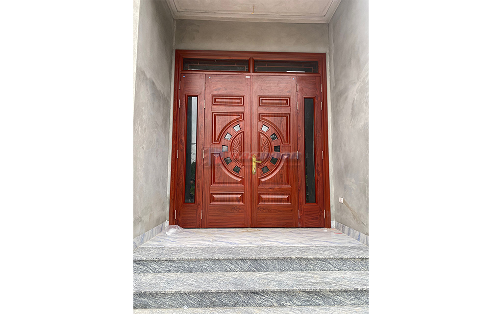 Cửa Thép Vân Gỗ Tại Quận 9 - Hồ Chí Minh