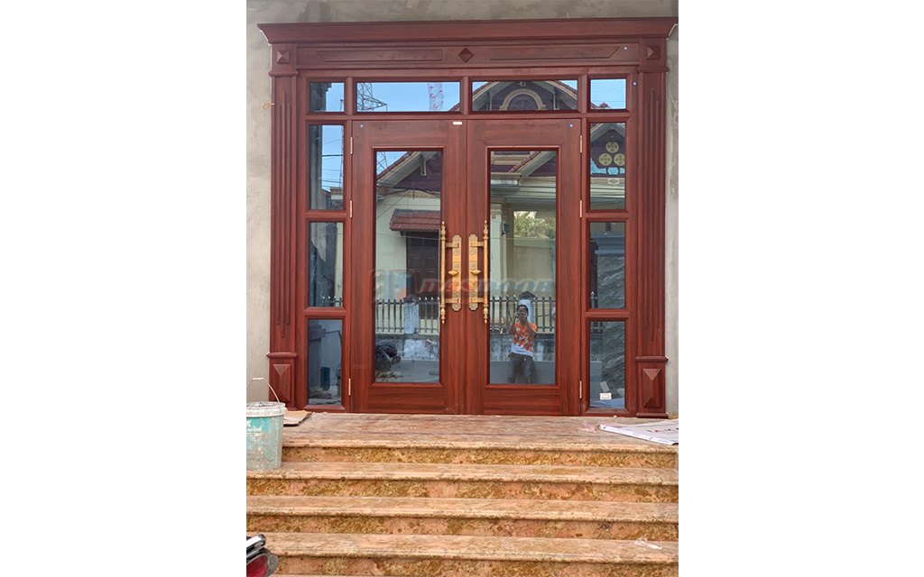 Cửa Thép Vân Gỗ Tại Quận 10 - Hồ Chí Minh