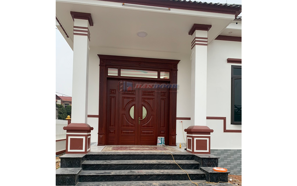 Cửa Thép Vân Gỗ Tại Xuân Lộc - Đồng Nai