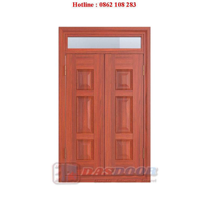 Cửa Sổ Thép Vân Gỗ 2 Cánh ACS2K-CS1