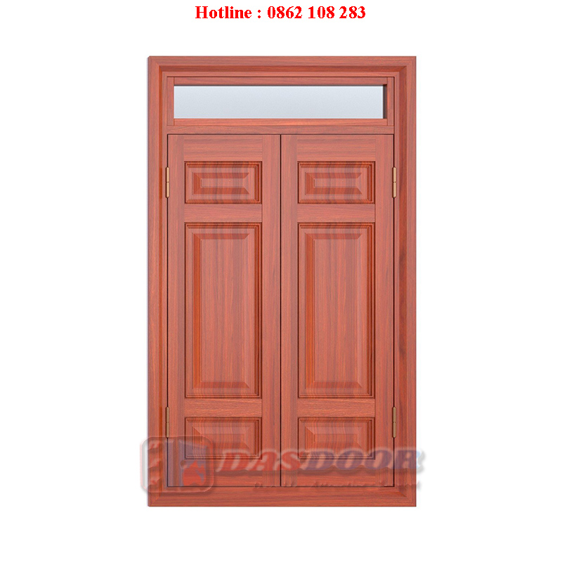 Cửa Sổ Thép Vân Gỗ 2 Cánh ACS2K-CS2
