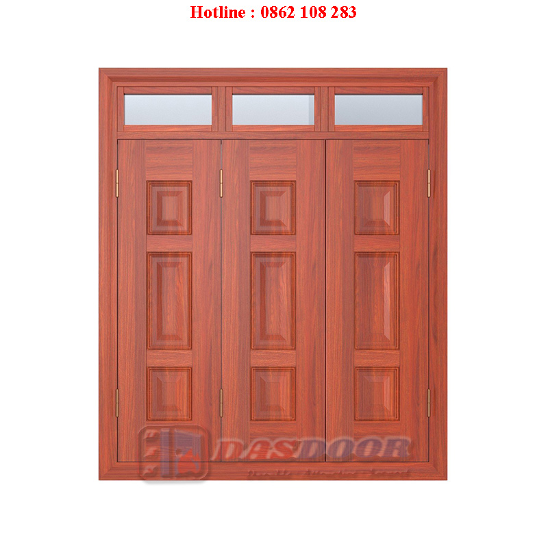 Cửa Sổ Thép Vân Gỗ 3 Cánh ACS3K-CS1