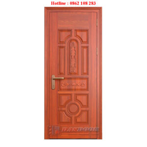 Cửa Thép Vân Gỗ 1 Cánh A14-AL