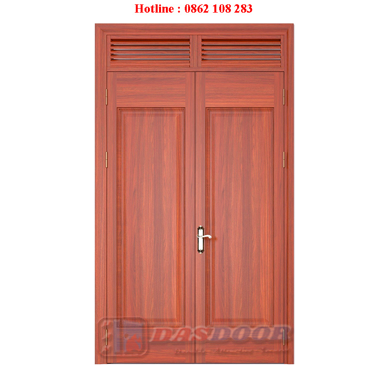 Cửa Thép Vân Gỗ 2 Cánh Cân A22NC-A09AL