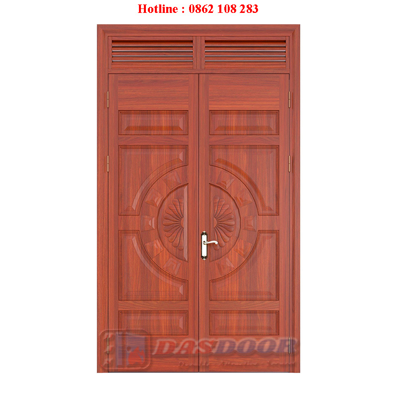 Cửa Thép Vân Gỗ 2 Cánh Cân A22NC-A15AL