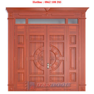 Cửa Thép Vân Gỗ 4 Cánh Lệch A42K-A15AL-C01AL