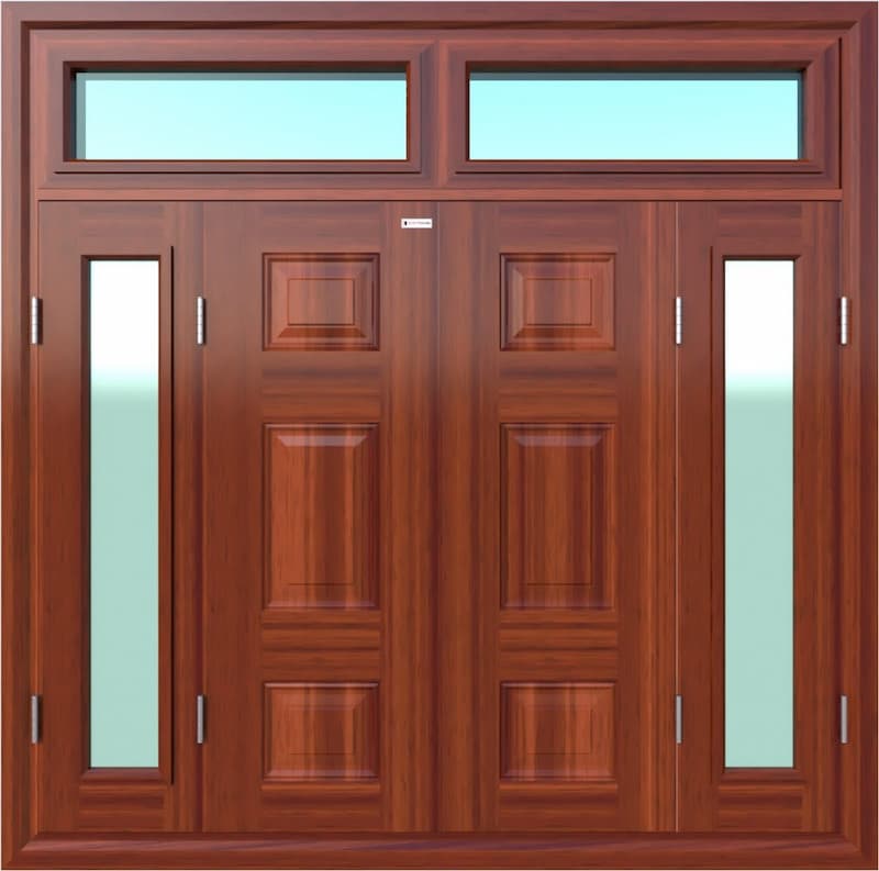 Cửa thép vân gỗ