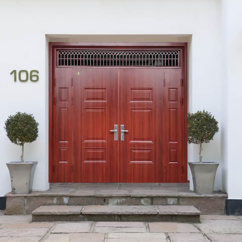 Cửa thép vân gỗ Dasdoor 7cm