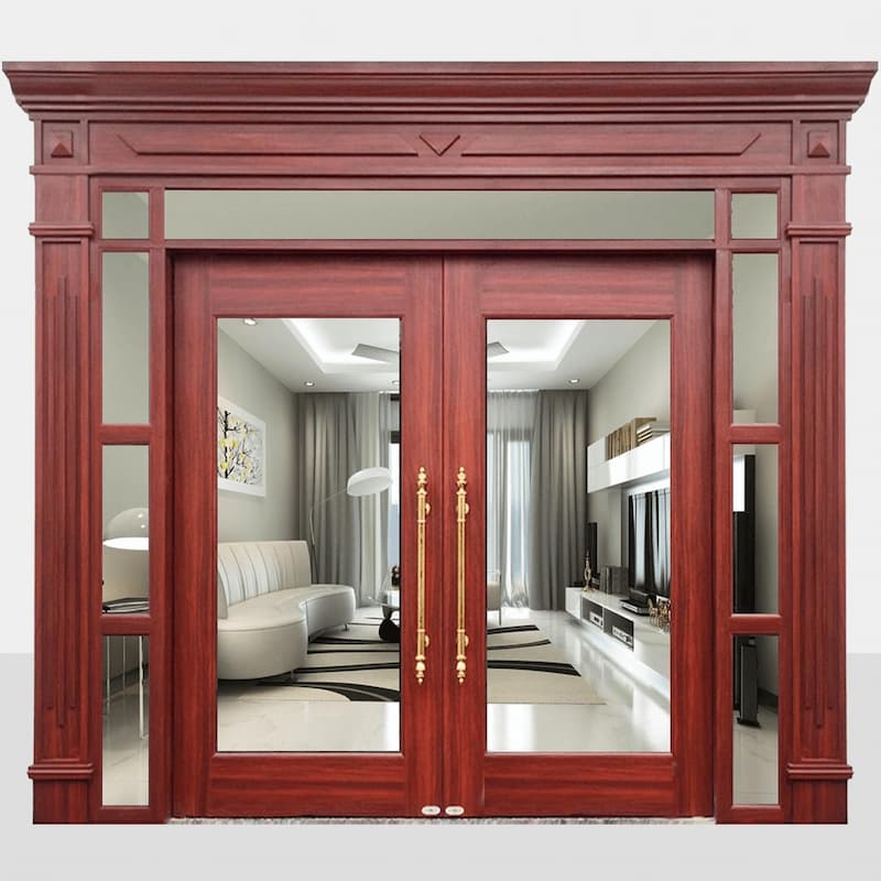Cửa thép vân gỗ